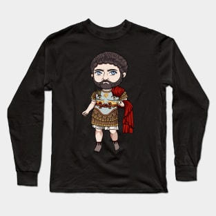 Hadrian's Triumph: A Grand Design Capturing the Greatness of Rome's Emperor Long Sleeve T-Shirt